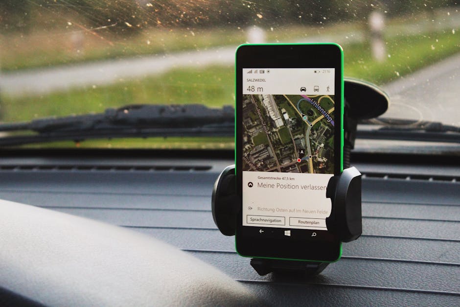 Using smartphone for Berlin travel tips and navigation