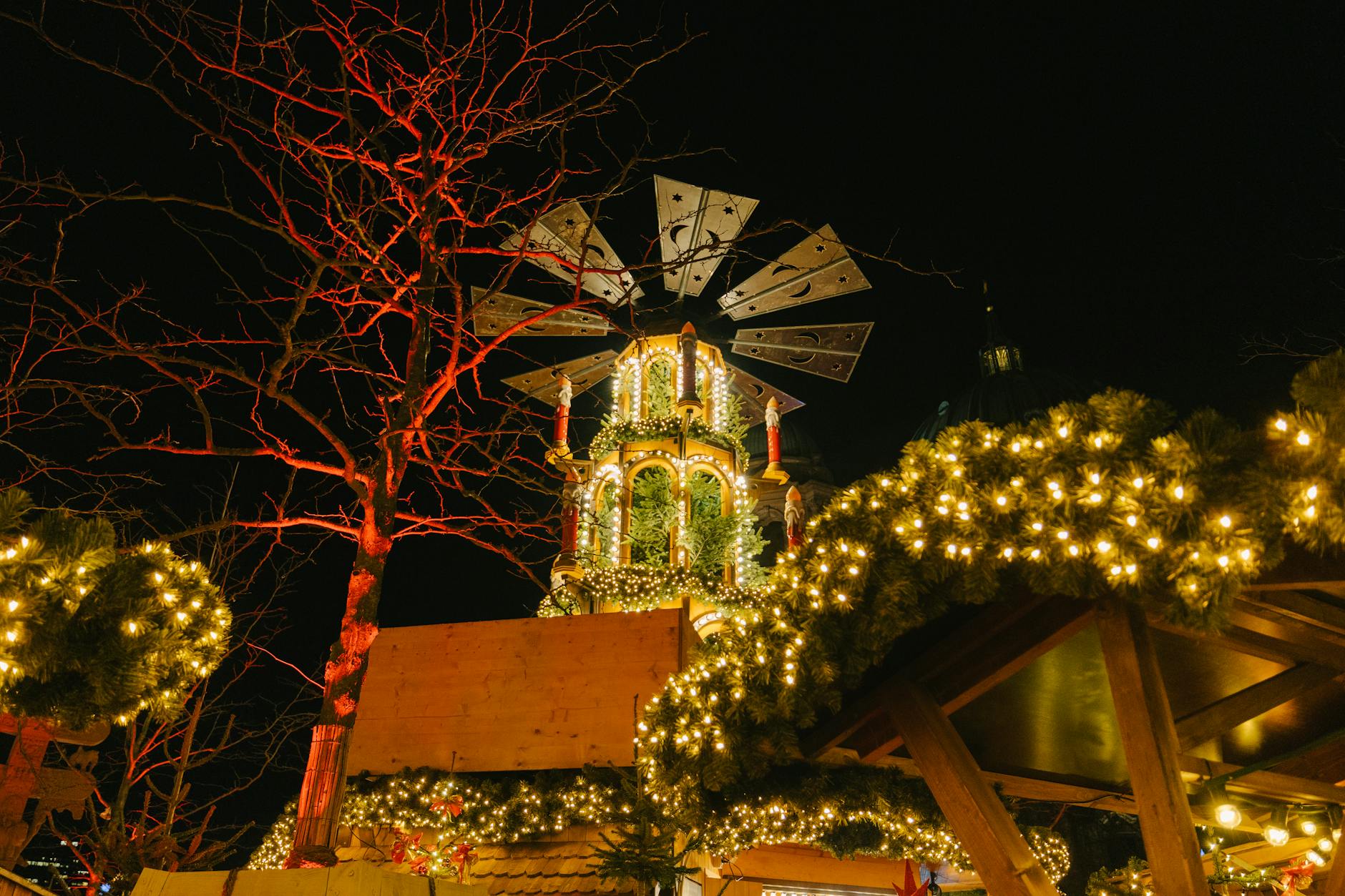 Berlin Christmas market winter event