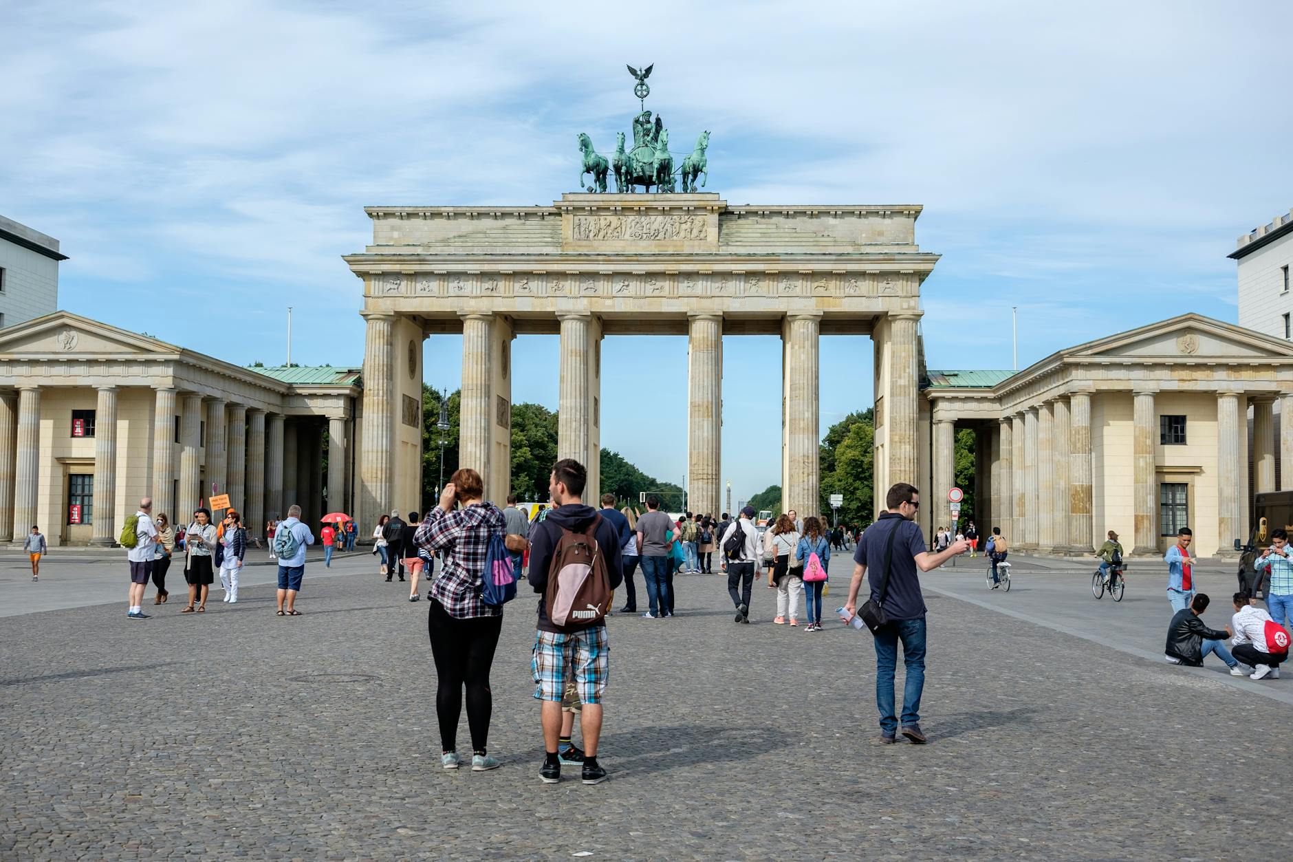 Berlin itinerary - Brandenburg Gate sightseeing