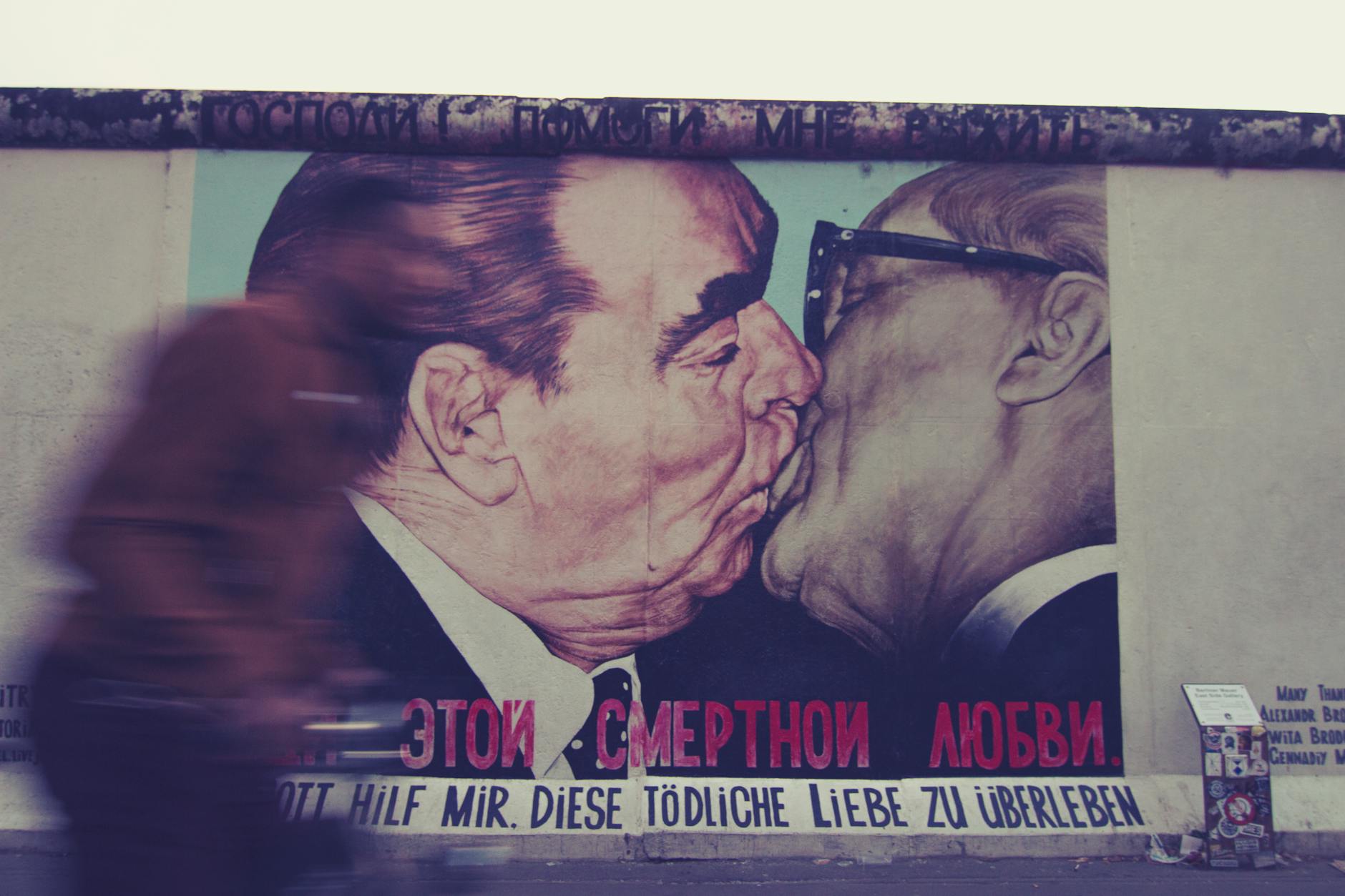 East Side Gallery Berlin Wall art